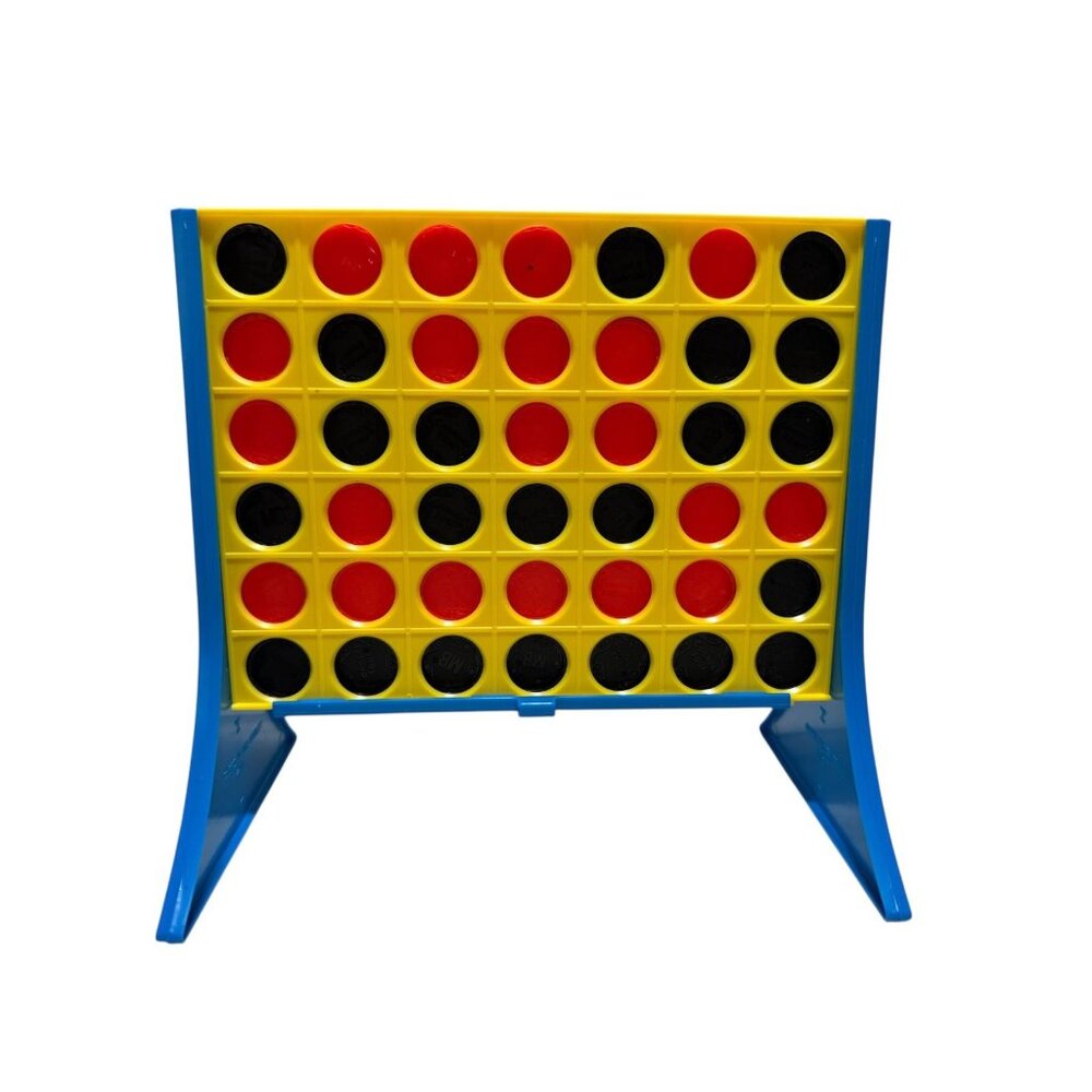 Connect Four 1998 Vintage Vertical Checkers Game Complete - Picture 2 of 7